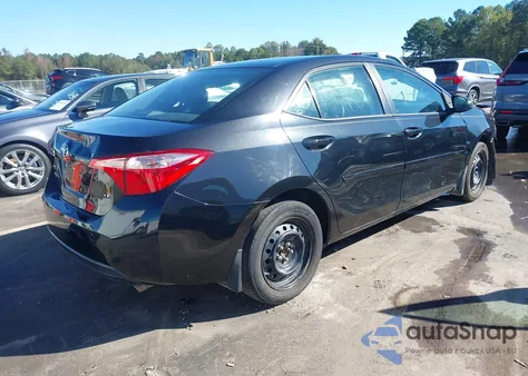 2018 Toyota Corolla Le из США, поврежденный, VIN 5YFBURHE7JP830404